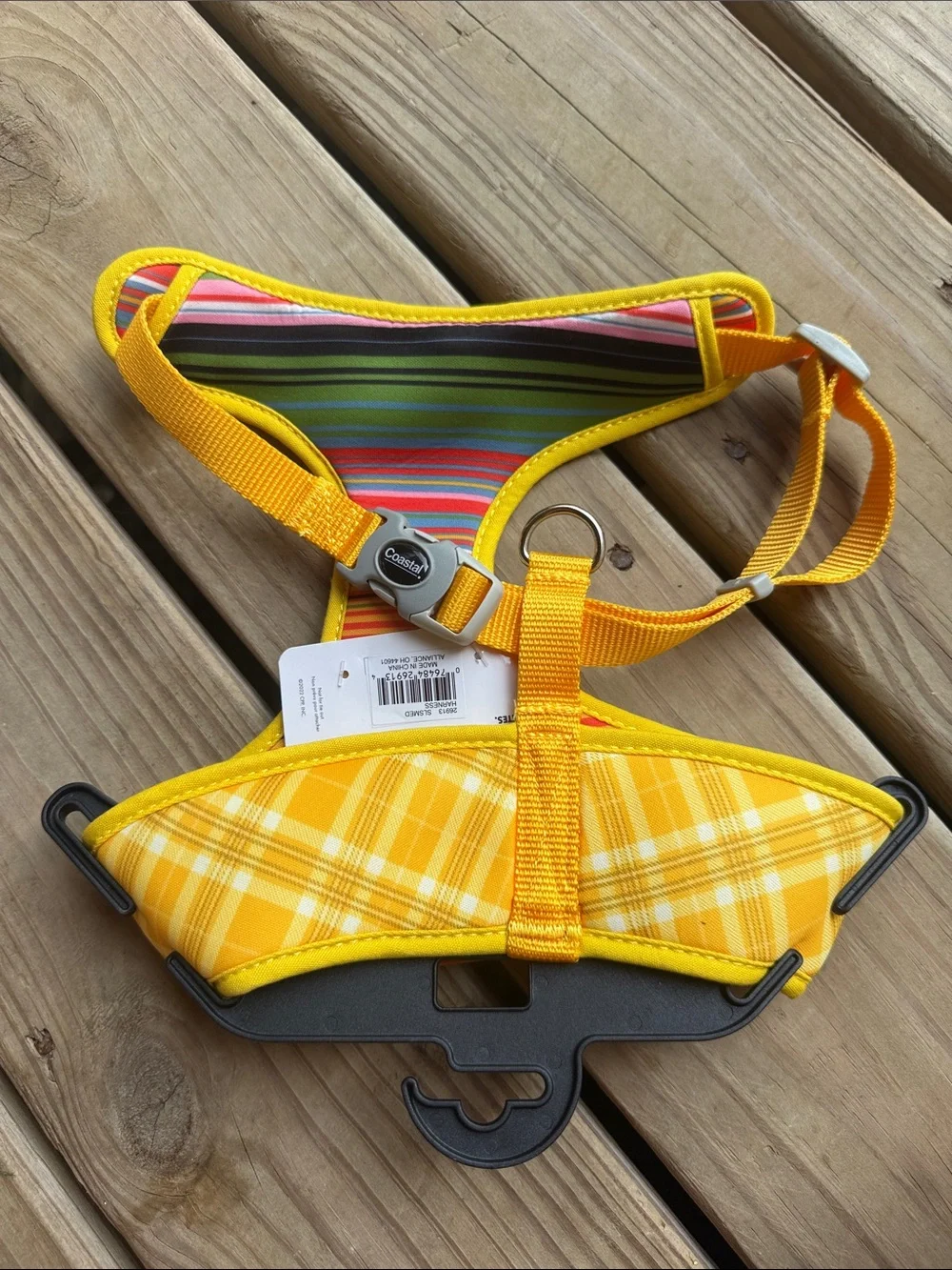 NWT Coastal Pet Sublime Reversible Dog Harness - Adjustable Fit MEDIUM